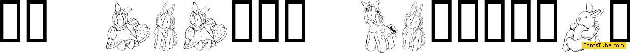 KR Baby's Favorites Font