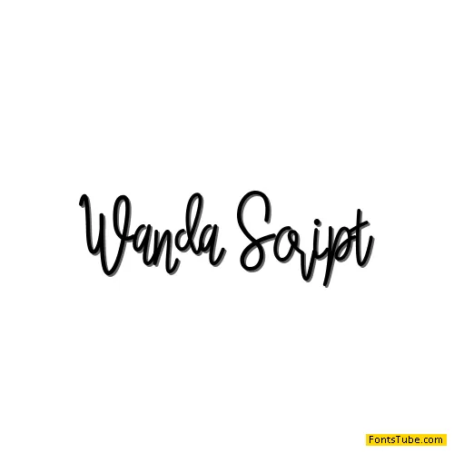 Wanda Script Font