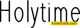 Holytime Font