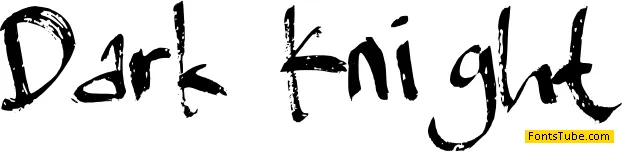 Dark Knight Font