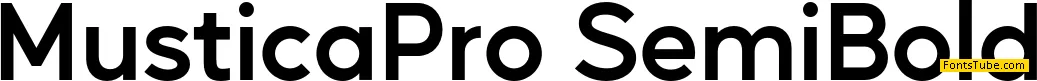 Mustica Pro Font
