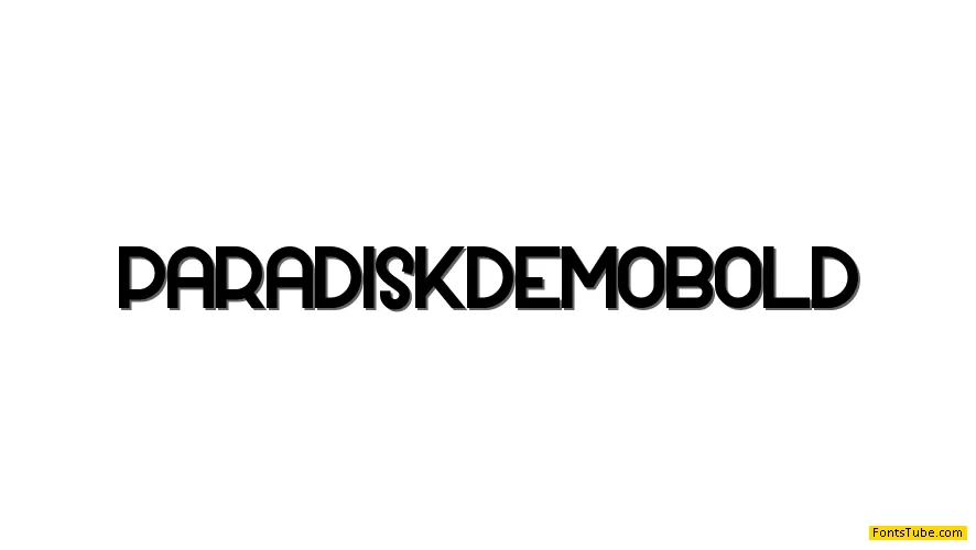 Paradisk Demo Font Family