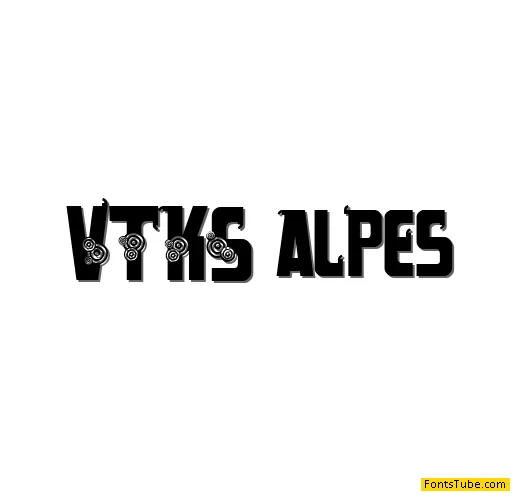 VTKS alpes Font