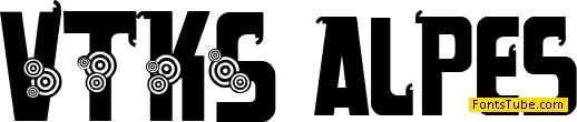 VTKS alpes Font