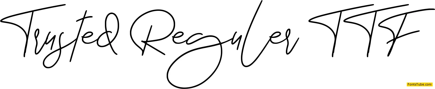 Trusted Font
