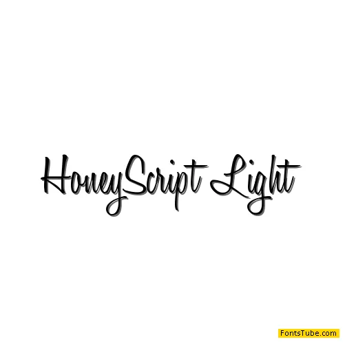 Honey Script Font Family