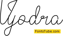 Vyodra Font