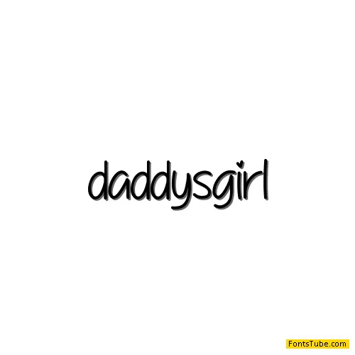 DaddysGirl Font