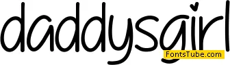 DaddysGirl Font