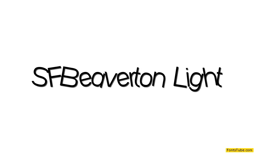 SF Beaverton Font Family