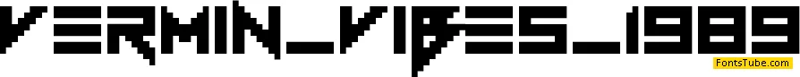 Vermin Vibes 1989 Font