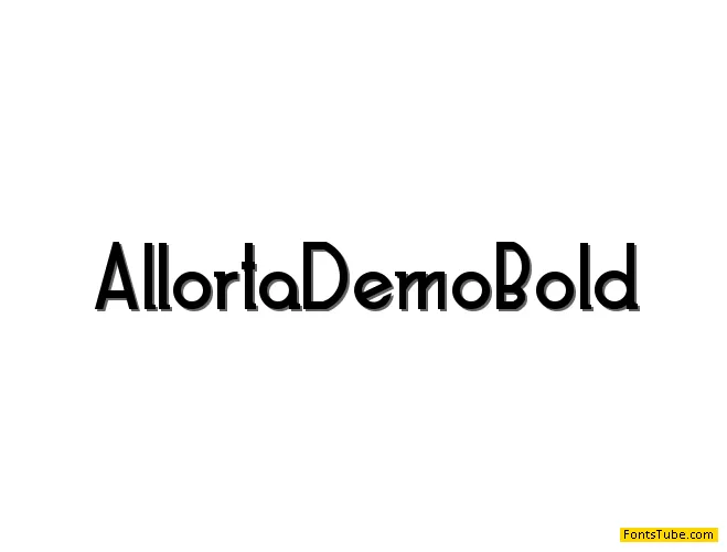 Allorta Demo Font Family