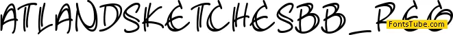 Atland Sketches BB Font Family