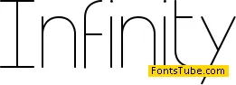 Infinity Font