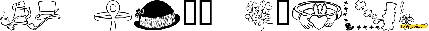 KR Bits O'Shea Font