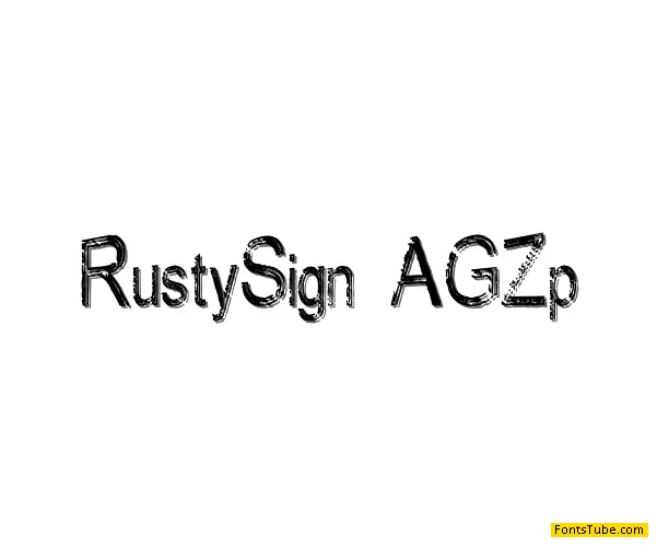 Rusty Sign
