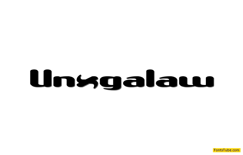 Unexplored Galaxies Font Family
