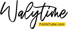 Walytime Font