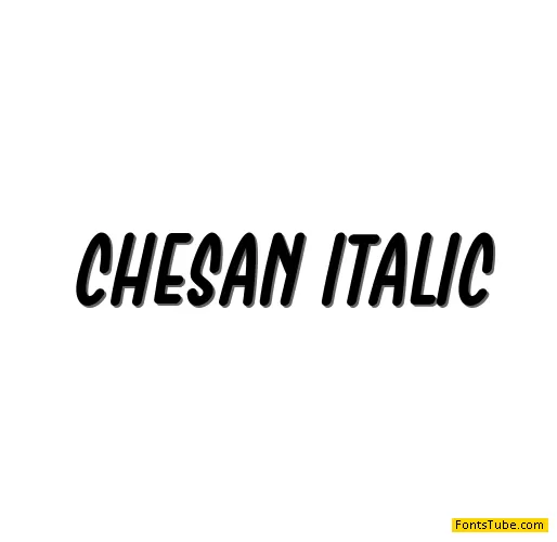 Chesan Font Family