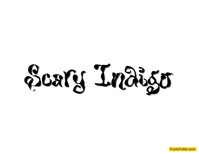 Scary Indigo