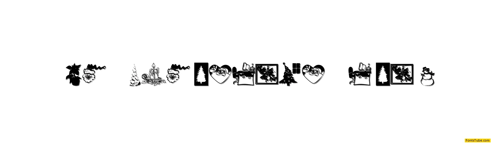 KR Christmas Time Font