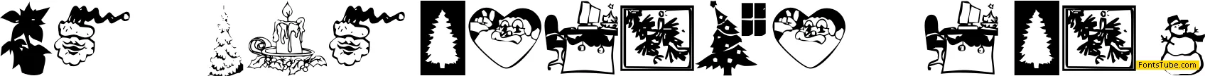 KR Christmas Time Font