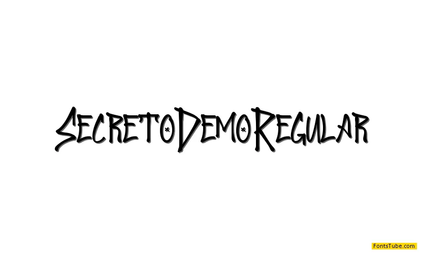 Secreto Demo Font