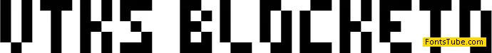 vtks blocketo Font