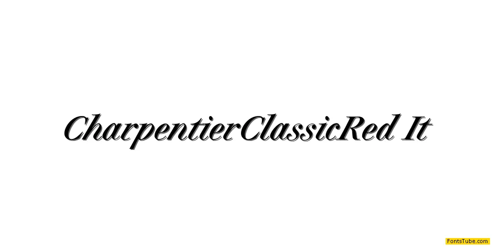 Charpentier Classicistique