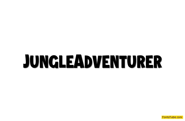 Jungle Adventurer Font