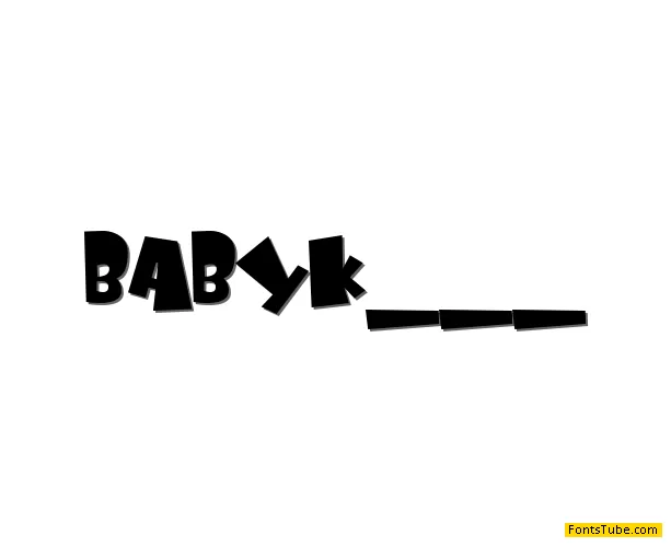 Baby Kruffy Font