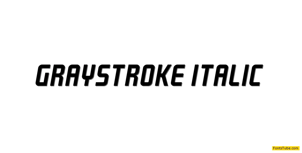 GRAYSTROKE Font Family