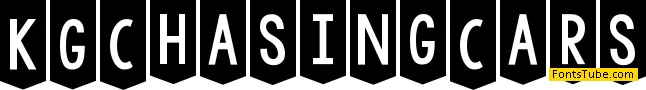 KG Chasing Cars Font