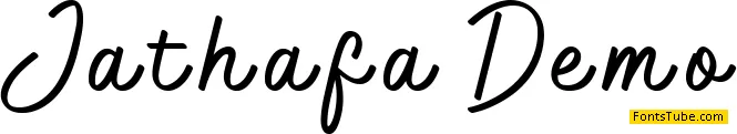 Jathafa Demo Font