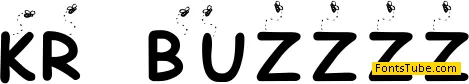 KR Buzzzz Font