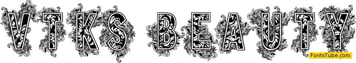 VTKS BEAUTY Font