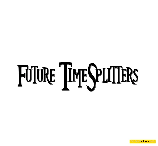 Future TimeSplitters Font