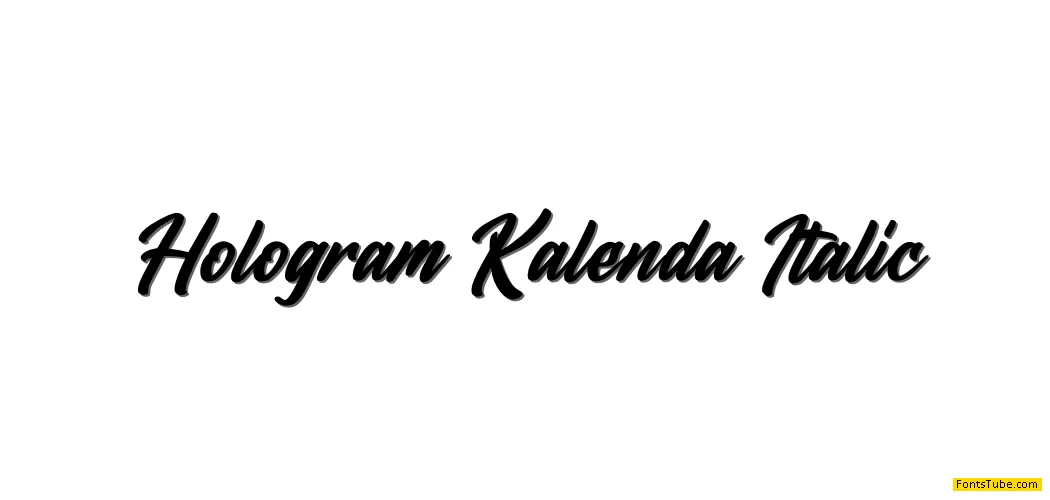 Hologram Kalenda