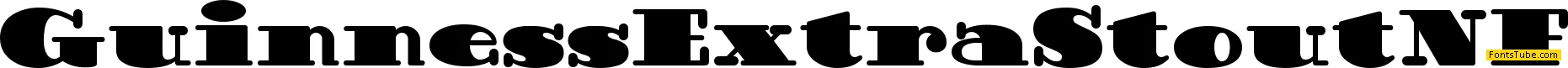 Guinness Extra Stout NF Font