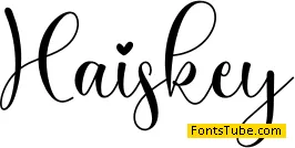 Haiskey Font