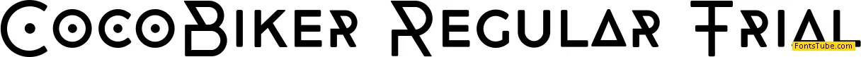 CocoBikeR Font
