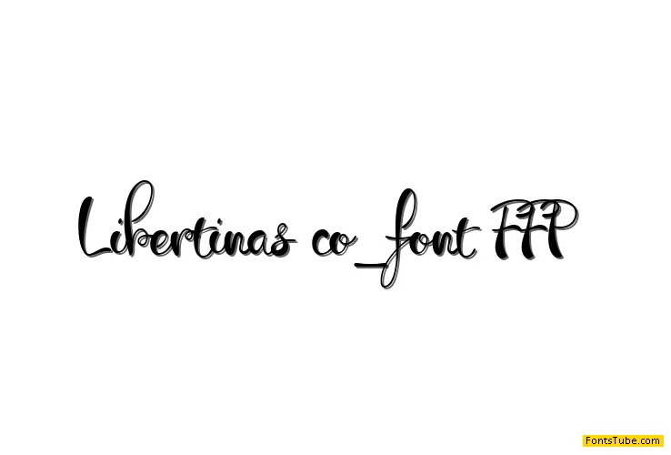 Libertinas-co. Font