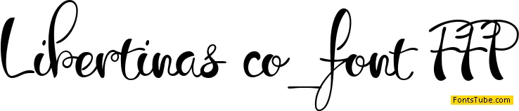 Libertinas-co. Font