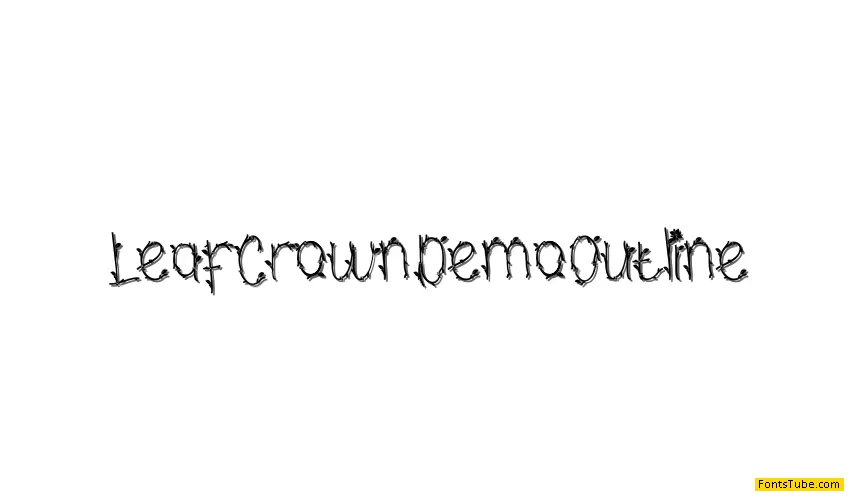 Leaf Crown Demo Font Family