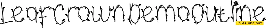 Leaf Crown Demo Font Family