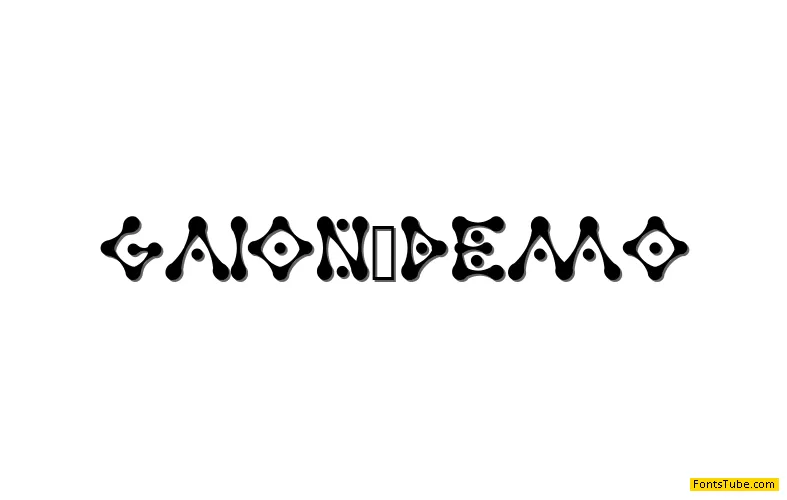 Gaion Demo Font