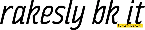 Rakesly Font Family