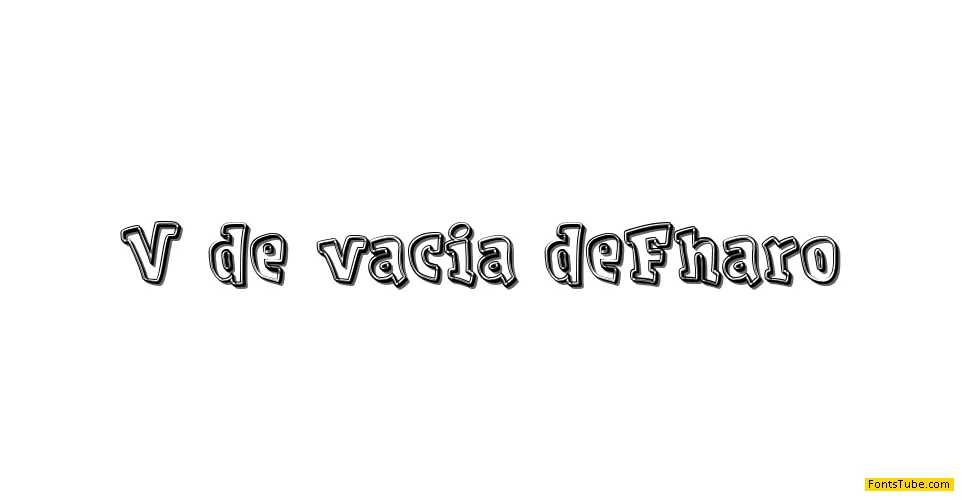 V de vacÃ­a Font