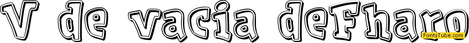V de vacÃ­a Font