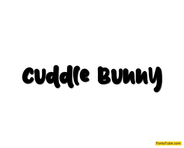 Cuddle Bunny Font